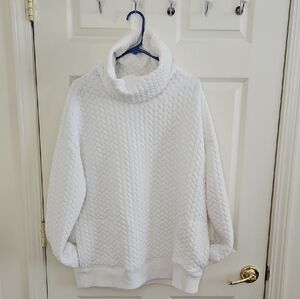 GAP Textured High Turtleneck with Pockets